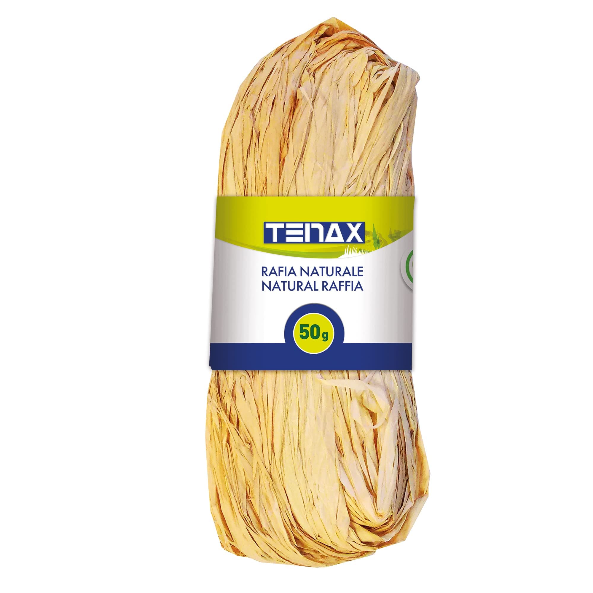 TENAX Natürliche Raphia 50 g, Bindeband für Pflanzen und Gartenarbeit, Handwerk, Basteln, Dekoration und Geschenkverpackungen Angebot bei HelloDeals