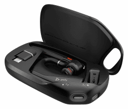 Poly Voyager Legend 50-M Ladeetui – Kabelloses Qi-Laden, Verlängert Sprechzeit auf bis zu 30 Stunden, Schwarz Angebot bei HelloDeals