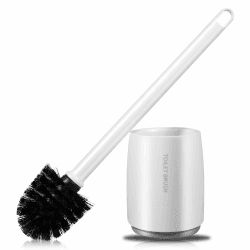 Carehabi Klobürste Toilettenbürste WC Bürste Mit Halter WC Garnitur Toilettenreinigung Für Hotel, Hygiene im Bad, Weiß 1 Angebot bei HelloDeals