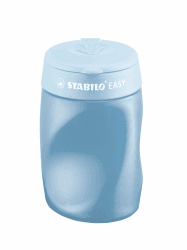 STABILO - Ergonomischer Dosen-Spitzer für Rechtshänder - EASYsharpener - 3 in 1 - blau blau 1er Pack Angebot bei HelloDeals