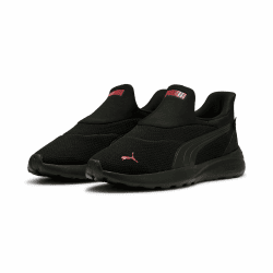 PUMA Unisex Sneaker Softride Get In Hands Free Cosmic SlipTech 402631 04 42.5 EU Puma Schwarz Puma Schwarz Puma Rot Angebot bei HelloDeals