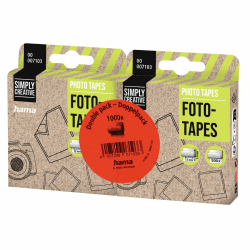 Hama Fototapes 1.000 Stück (2 x 500 Fotokleber, doppelseitig selbstklebende Klebepads, Klebepunkte geeignet für Fotoalbum und Scrapbook, eckig, in Spenderbox) weiß Standard 1000 Fototapes Angebot bei HelloDeals