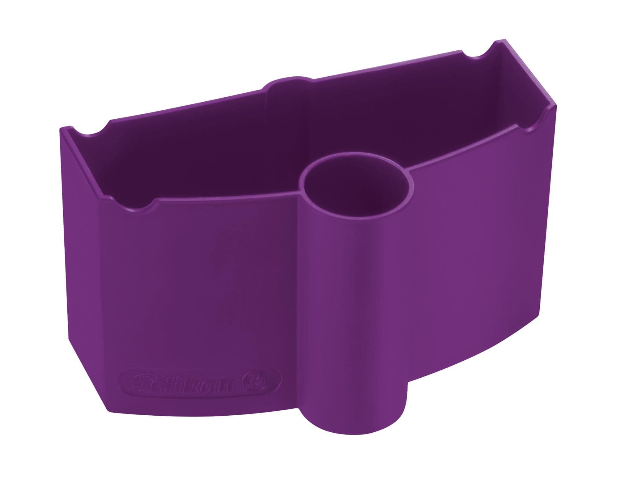 Pelikan Wasserbox mit Pinselhalter, Malbecher für K12 und K24, violett, 1 Stück Angebot bei HelloDeals