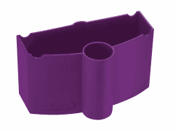 Pelikan Wasserbox mit Pinselhalter, Malbecher für K12 und K24, violett, 1 Stück Angebot bei HelloDeals