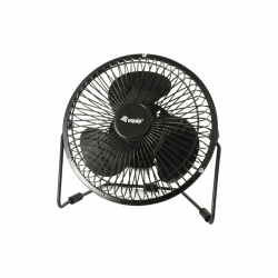 Equip Tischventilator USB, schwarz, 15cm Durchmesser Angebot bei HelloDeals