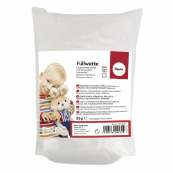 Rayher 30195000 Füllwatte, hochflauschig, Flocken, Beutel 500g komprimiert 500 g Angebot bei HelloDeals