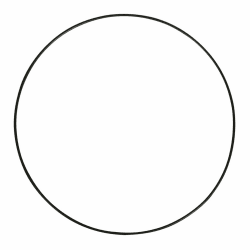 RAYHER HOBBY Rayher 2505301 Metallring, schwarz beschichtet, 25 cm ø, Stärke ca. 3,5 mm, Drahtring zum Basteln, für Wickeltechnik, Traumfänger Ring, Makramee Ring, Floristik Schwarz 25 cm ø Angebot bei HelloDeals