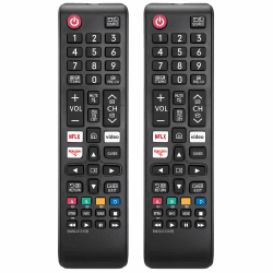 Fernseher Fernbedienung für Samsung Smart TV (2 Stück) - Universal für Samsung OLED/4K UHD/LED/LCD TVs 2 Stück-für Samsung TV Angebot bei HelloDeals