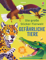 Die große Sticker-Tierwelt: Gefährliche Tiere: Stickerheft mit über 120 Stickern – für Kinder ab 5 Jahren (Die große Sticker-Tierwelt-Reihe) Angebot bei HelloDeals