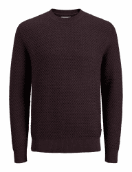 JACK & JONES Pullover JPRBLUBARKLEY KNIT CREW NECK CH LN L Fudge Angebot bei HelloDeals