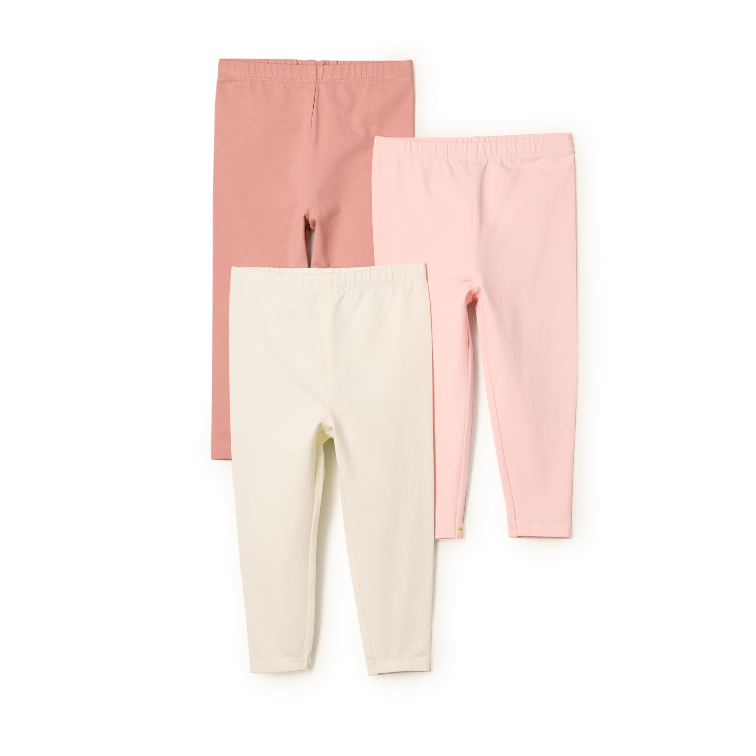 Amazon Essentials Baby - Mädchen Leggings 3-6 Monate Elfenbein/Rosa/Terrakotta Angebot bei HelloDeals