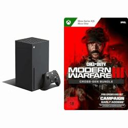 Xbox SERIES X 1TB Refurbished + Call of Duty: Modern Warfare III Cross-Gen Bundle One/Series X|S - Download Code Angebot bei HelloDeals