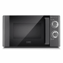 CASO M20 Ecostyle, Mikrowelle, 20 L Garraum, 700 Watt Leistung, anthrazit | einfache Bedienung, Drehteller Ø 24,5cm Angebot bei HelloDeals