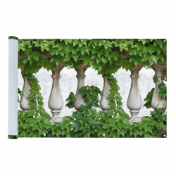 Maximex Balkon-Sichtschutz Mod. Efeu, 5m, blickdichte Balkonverkleidung, UV- und witterungsbeständig, schnelltrocknend und reißfest, zuschneidbar, Kunststoff Angebot bei HelloDeals