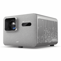 BenQ TK705i 4K HDR Heimkinobeamer, 3000 ANSI-Lumen, Google TV, Netflix, geringer Input-Lag, automatische Bildanpassung, optischer Zoom, Bluetooth, HDMI 2.1, MEMC, HDR 10+, leiser Beamer, Grau Angebot bei HelloDeals