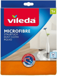 Vileda Microfaser Staubtuch - entfernt Staub ohne Aufwirbeln, 1er Pack, Orange Angebot bei HelloDeals