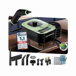 18-IN-1 Dampfreiniger Handgerät【99,99% Keimreduktion-Führende Deutsche SPJ Technik】【9s Turbo-Dampf-Intelligent Turbo Steam System】Dampfreiniger für Alles,Dampfbesen für Boden, Küche etc. Agrün Angebot bei HelloDeals