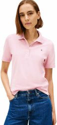 Tommy Hilfiger 1985 REG Pique Polo SS L Pink (Bonita Pink) Angebot bei HelloDeals