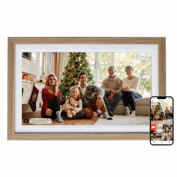 Rollei Smart Frame WiFi 152 Digitaler Bilderrahmen 15,6 Zoll Frameo Digital Photo Frame 1920x1080 IPS Touchscreen 32GB Speicher Holzoptik Eiche Digitaler-Bilderrahmen-Digital-Elektronischer-Fotorahmen Smart Frame 152 - Holzoptik Eiche 15,6" Angebot bei HelloDeals