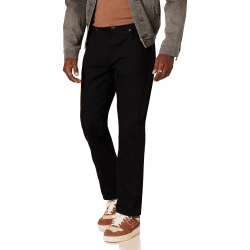 Amazon Essentials Herren Slim-Fit-Jeans - Auslauffarben 38W / 30L Schwarz Angebot bei HelloDeals