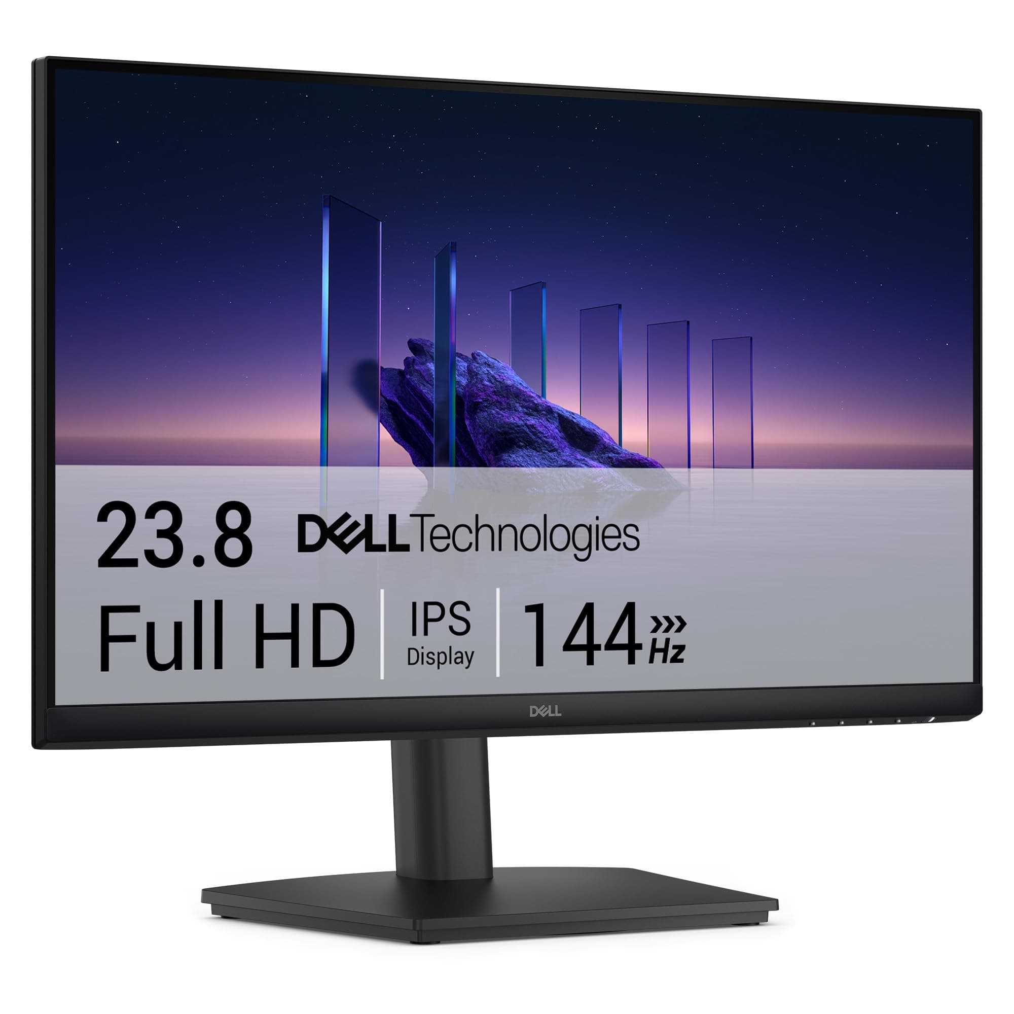 Dell 24 Monitor - SE2426HS, Full HD (1920x1080), 144Hz, IPS, 1ms MPRT, AMD FreeSync, Höhenverstellbar, VESA (100x100mm), 2 HDMI, 3 Jahre Garantie, Schwarz Angebot bei HelloDeals