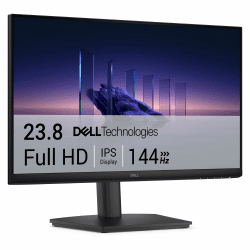 Dell 24 Monitor - SE2426HS, Full HD (1920x1080), 144Hz, IPS, 1ms MPRT, AMD FreeSync, Höhenverstellbar, VESA (100x100mm), 2 HDMI, 3 Jahre Garantie, Schwarz Angebot bei HelloDeals
