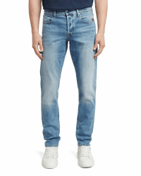 G-Star Herren Jeans 3301 Regular Tapered Jeans 32W / 36L Blau (Lt Indigo Aged 51003-c052-8436) Angebot bei HelloDeals