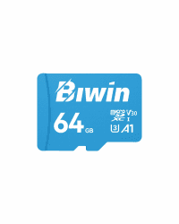 Biwin MS100 MicroSDXC UHS-I Speicherkarte 64GB - Lesen bis zu 100MB/s - A1 V30 U3 4K UHD Videos für Videoaufnahmen von Smartphones/Tablets/Digitalkamera Canon Sony 64GB MS100 Angebot bei HelloDeals