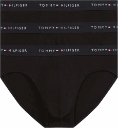 Tommy Hilfiger Herren 3p Brief Wb Slip L Black (Black/Black/Black) Legacy Angebot bei HelloDeals