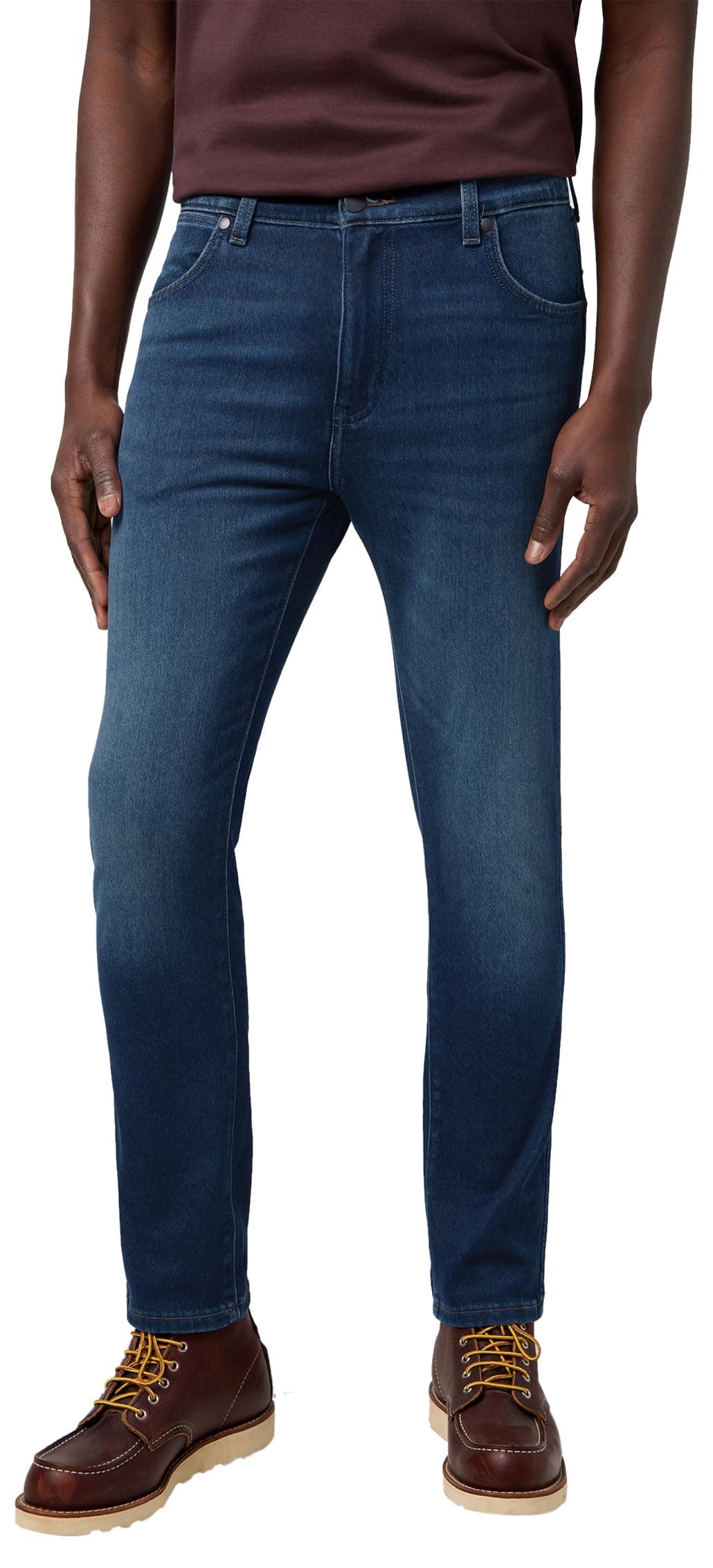 Wrangler Herren Larston Jeans, Fog, 27W / 32L EU Angebot bei HelloDeals