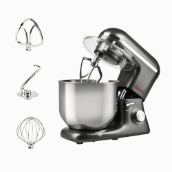 Girmi IM46 Küchenmaschine 1400 W, 8 L Edelstahlschüssel, Anthrazitgrau Angebot bei HelloDeals