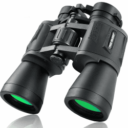 20x50 Jagd Fernglas – 28 mm großes Okular, professionelles wasserdichtes Fernglas zur Vogelbeobachtung, Wandern, Konzertreisen mit BAK4 Prisma, FMC Objektiv, Schwarz Angebot bei HelloDeals