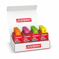 Enervit Energy Gel – Energiegele mit Vitaminen, 20 g Kohlenhydrate pro Gel, hohe Energiedichte, für Ausdauersport, Vegan, Glutenfrei, gemischte Packung mit 20 Gels, 25 ml pro Packung Angebot bei HelloDeals