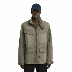 G-STAR Herren Rovic Slim Field Jkt Jacket XXL Braun (vintage dust turf D26117-E172-H515) Angebot bei HelloDeals