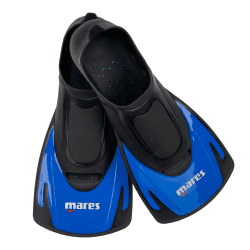 Mares Hermes – Kurzflossen vielseitig Unisex für Schwimmen und Tauchen, Bequeme und leichte Schwimmflossen mit offenem Fußteil 44/45 Blau Angebot bei HelloDeals
