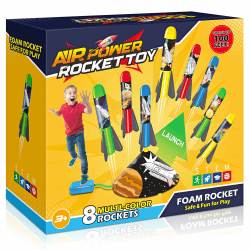 Anginne Raketen Spielzeug für Kinder, Outdoor Spielzeug ab 3 4 5 6 7 8 Jahre Junge Outdoor Spiele Garten Spielzeug für Draußen Kinderspielzeug ab 3-12 Jahre Ostergeschenke Kinder Weltraum Angebot bei HelloDeals
