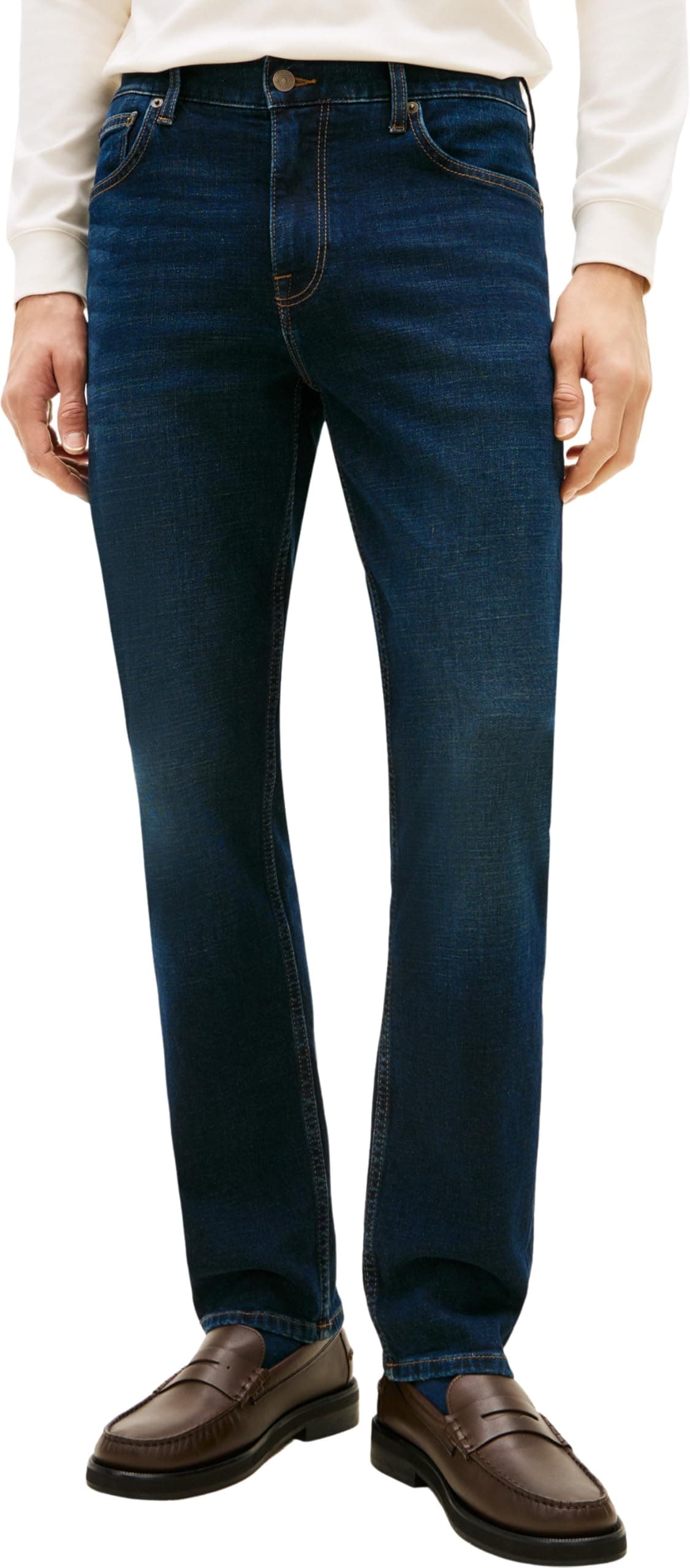 Tommy Hilfiger Herren Gerade 36W / 32L Denim (Jasper Indigo) Angebot bei HelloDeals