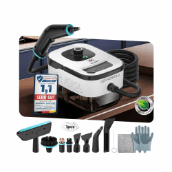 14-IN-1 Dampfreiniger Handgerät【99,99% Keimreduktion-Führende Deutsche SPJ Technik】【9-Sekunden Turbo-Dampf-Intelligent Turbo Steam System】Dampfreiniger für Alles,Dampfbesen für Boden, Küche etc. Angebot bei HelloDeals