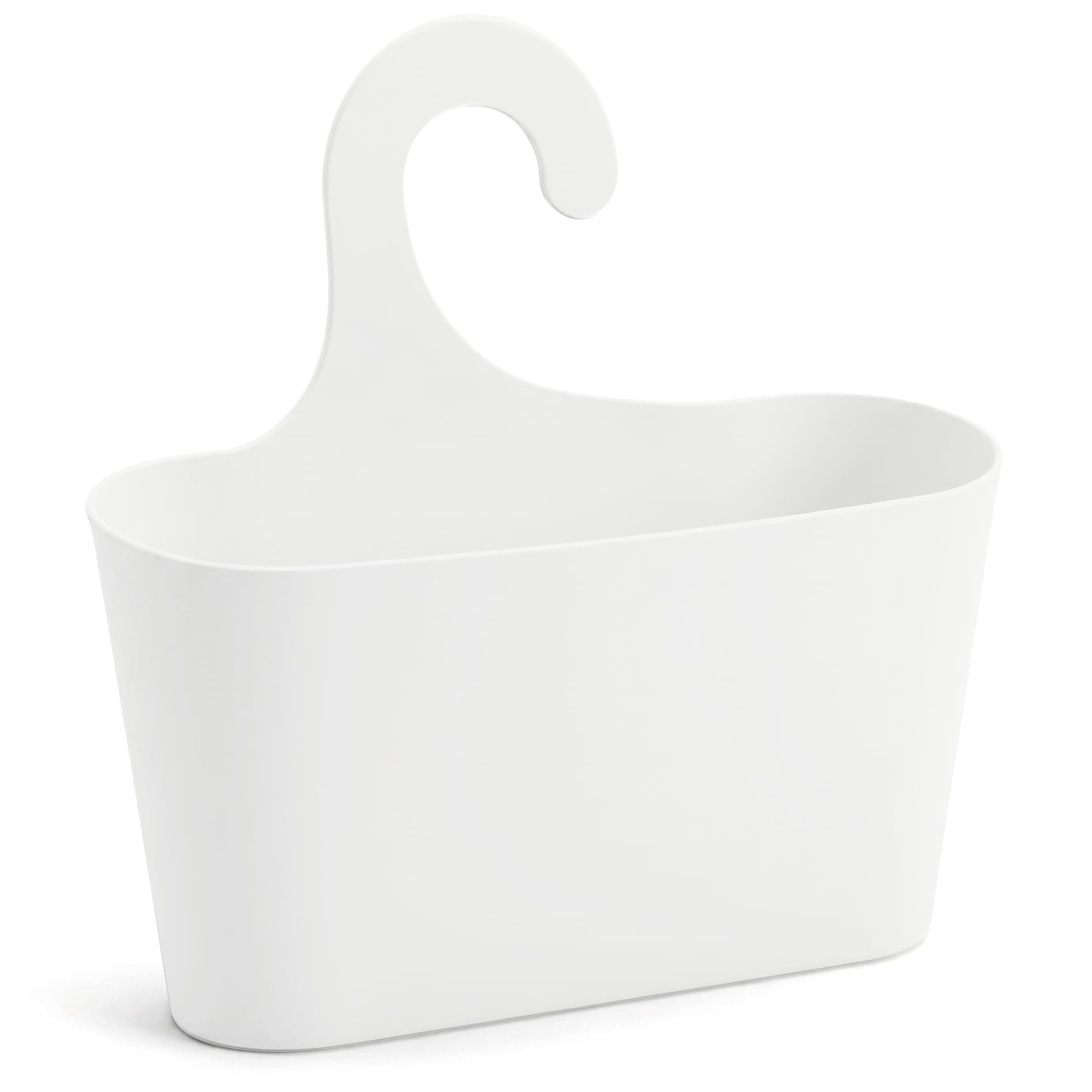 universal Duschkorb mit Haken zum Einhängen Duschregal Badregal Bad Utensilo Utensilo für Bad/Küche/Werkstatt, Hängeregal Hängekorb Kunststoff weiß Angebot bei HelloDeals