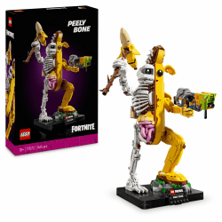 LEGO Fortnite Knochen-Schali - Gamer Modellbau -Bauset für Erwachsene - Schalenschläger Spitzhacke, Farbwerfer, Bananenrucksack - Gaming Deko - DIY Set - Gaming Geschenk für Erwachsene & Fans - 77072 Peely Bone 77072 Angebot bei HelloDeals
