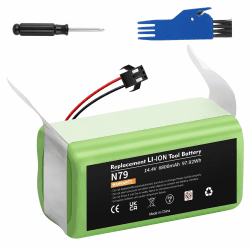 14.4V 6800mAh Akku für Eufy RoboVac G10 G20 G30 G35 G40 Hybrid, Ersatzakku für RoboVac 11 11S 11S MAX 12 15C 15C Max 25C Max 30 30C 30 Max 35C, für Ecovacs Deebot N79 N79S DN622, für Tesvor X500 Akku Angebot bei HelloDeals