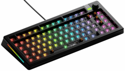 GLORIOUS GMMK 3 PRO 75% Barebones Anpassbares Tastatur-Kit, ISO Schwarz | Modulares Aluminiumgehäuse, Dichtungssystem, Hot-Swap für MX-Schalter, Aluminium-Schalterplatte, PC-Gamer & Bastler GMMK 3 PRO TKL Angebot bei HelloDeals