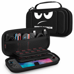 FINTIE Tasche für Nintendo Switch 2(2025), Don't Touch | Tragetasche Aufbewahrungstasche Hülle Case mit Spielkartenhaltern und Innentasche für Nintendo Switch 2 Konsole und Zubehör *Don't Touch Angebot bei HelloDeals
