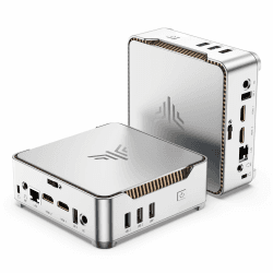 NiPoGi GK3 Plus Mini PC, Ιntel N5030(bis zu 3,10 GHz, 4 C/ 4T), 12 GB LPDDR4 256 GB M.2 SSD Mini Desktop Computer W-11 Pro für Schule/Zuhause/Büro, 2X HDMI, VGA, 4K Triple-Display, Dual WiFi. Silber N5030/ 12 + 256 Angebot bei HelloDeals