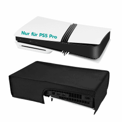 Mcbazel Staubschutze Hülle Spritzwasserdichte Cover Schutzhülle Abdeckung Case für PS5 Pro Konsole, Nicht für PS5/PS5 Slim Angebot bei HelloDeals