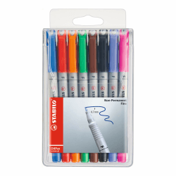 STABILO - Folienstift - OHPen universal - wasserlöslich fein - 8er Pack Angebot bei HelloDeals