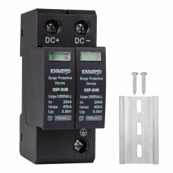 DC Überspannungsschutz 2P T2 40kA (1000V) – Solar Surge Protector für Solaranlage, solare DC SPD für Photovoltaik-Anlagen mit DIN-Schiene 2P DC 1000V Angebot bei HelloDeals
