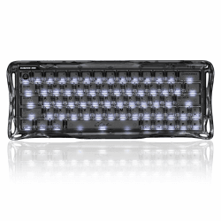 GravaStar Mercury V60 Magnetische Gaming Tastatur, QWERTZ Layout, 8000Hz Polling Rate, Rapid Trigger Hall Effect Switches, 0.005mm Präzision, Hot-Swap, RGB, Kabelgebunden - Onyx Crystal Onyx Crystal QWERTZ Angebot bei HelloDeals