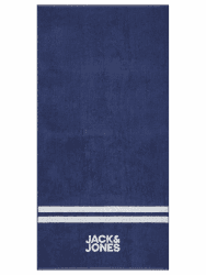 JACK & JONES Strandhandtuch Handtuch 80 x 160 cm 100% Baumwolle Frottier JACCLUB Towel Badetuch Sporthandtuch, Größe:One Size, Farbe:Ocean Cavern (12286236) Ocean Cavern 80 x 160 cm Angebot bei HelloDeals