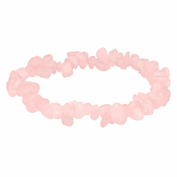 Lebensquelle Plus beliebtes Splitterarmband | Handgefertigtes Elastisches Stretch Splitter Armband | Echter natürlicher Edelstein Rosenquarz Angebot bei HelloDeals